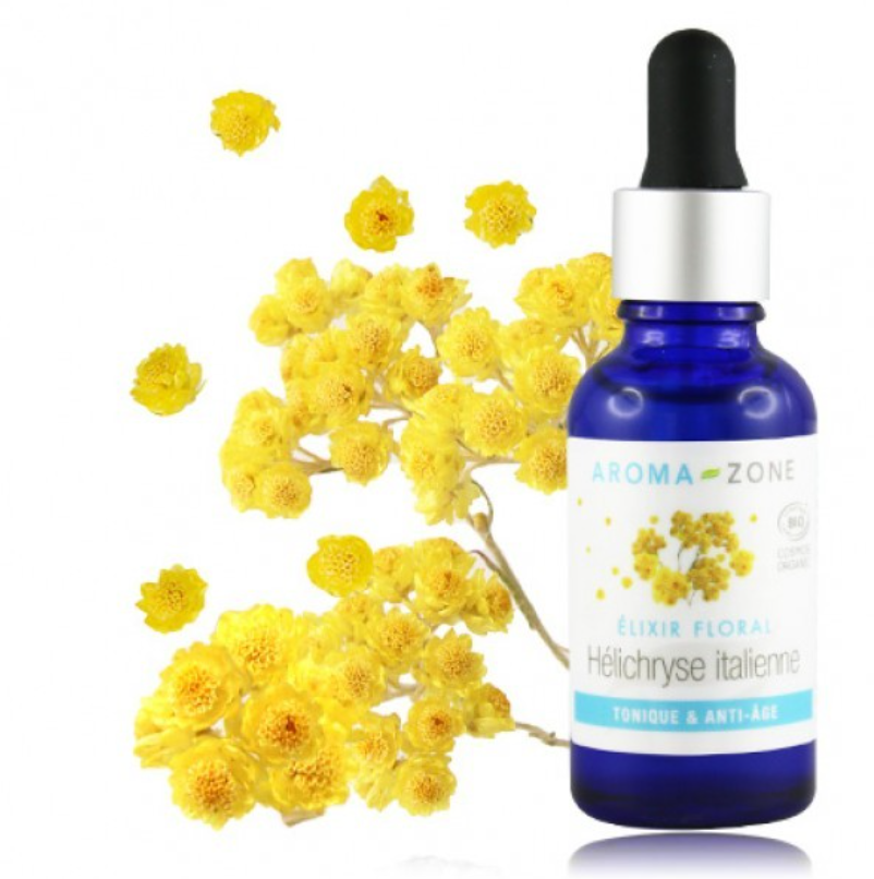 Elixir floral antirid cu imortele (Helichrysum italicum) BIO - 30 ml